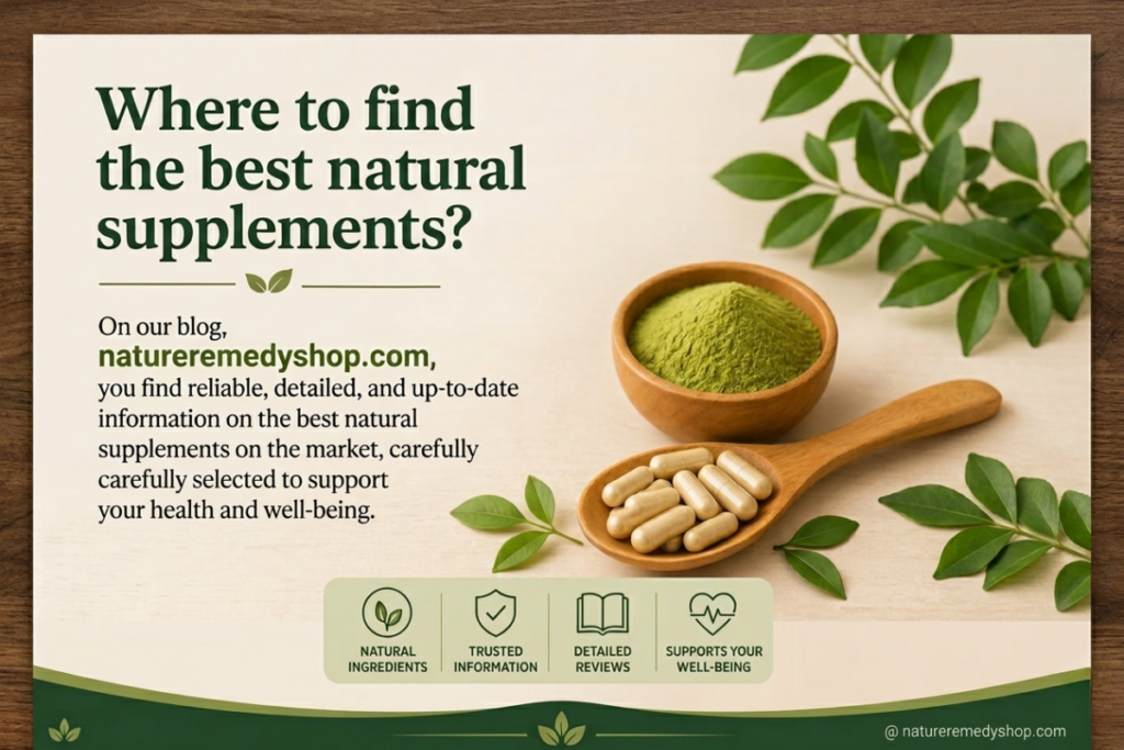 Where to Find the Best Natural Supplements?