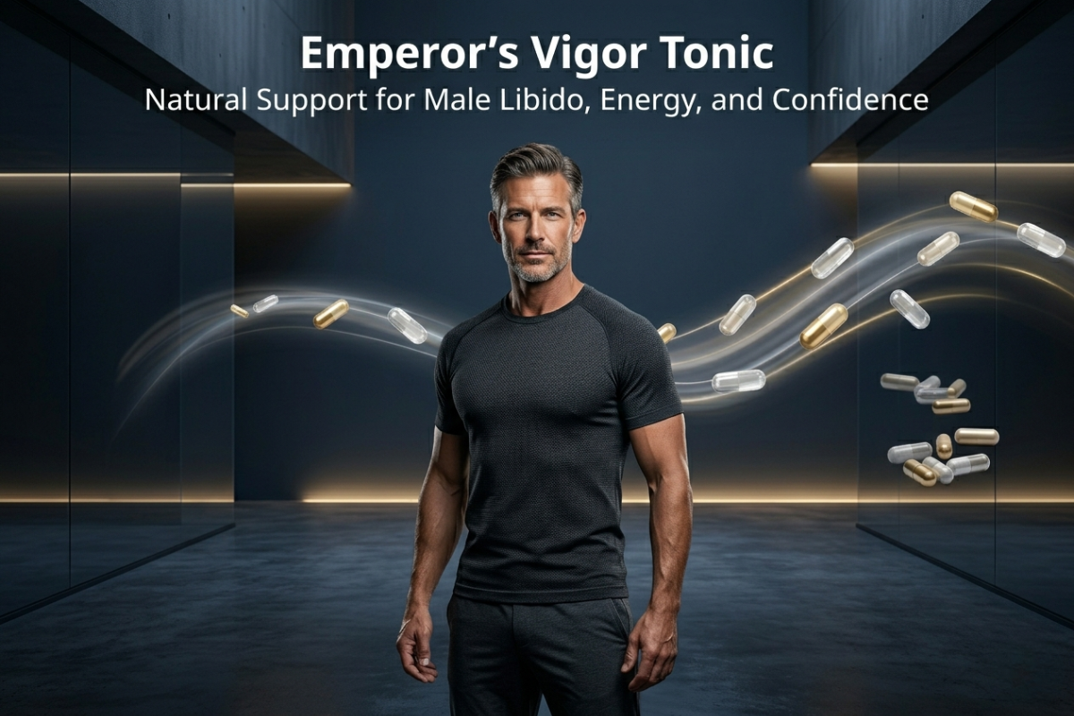 Emperor’s Vigor Tonic — Support Male Vitality, Energy & Confidence Naturally🔥