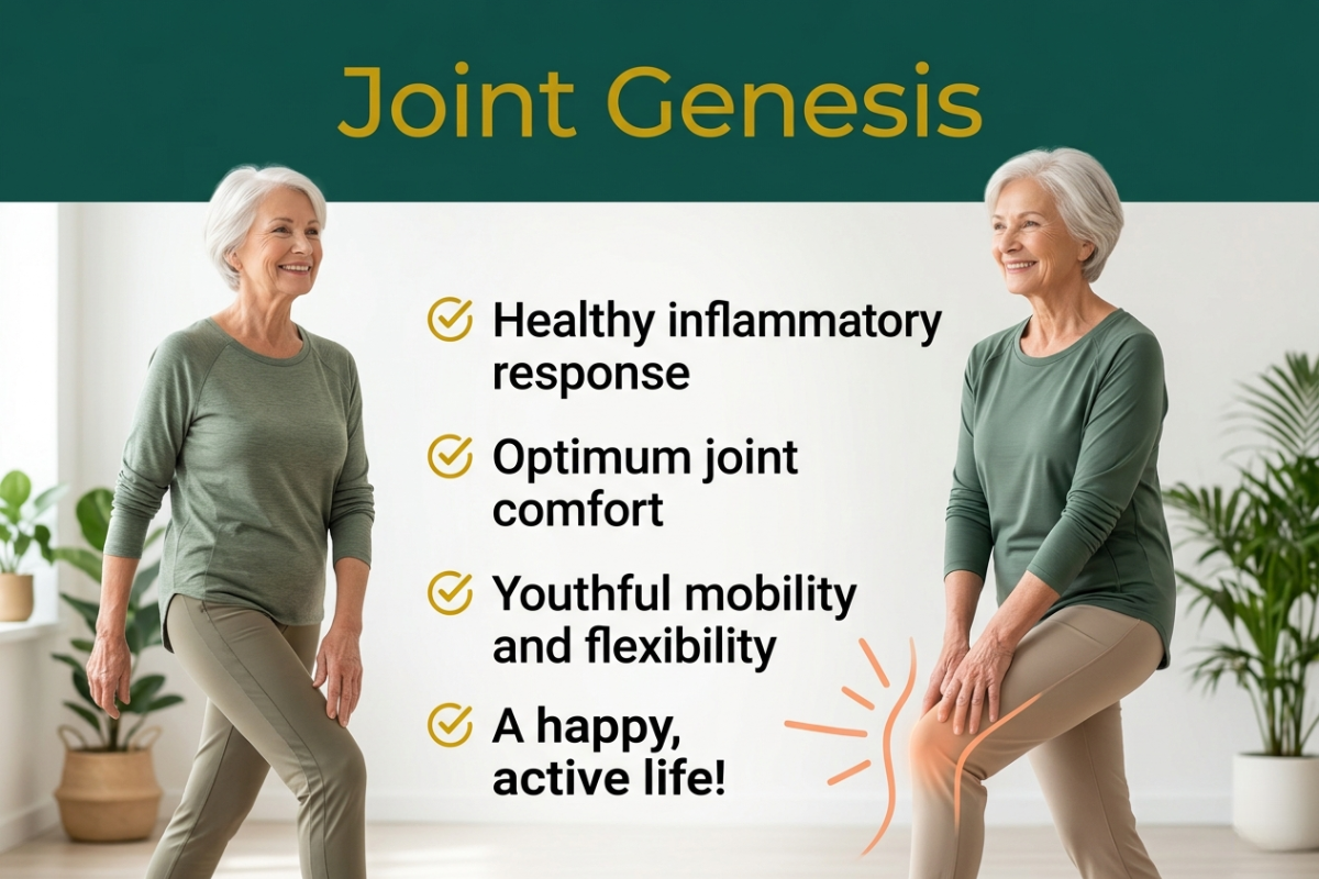Joint Genesis™ – Natural Support for Healthy Joints & Comfortable Movement🟢