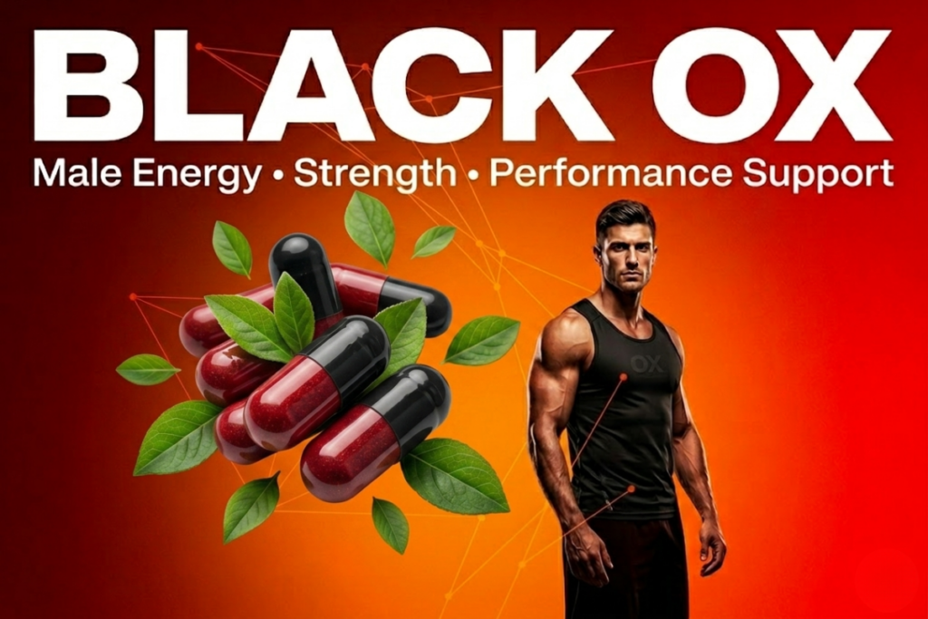 Black Ox – Advanced Male Performance Support ⚫