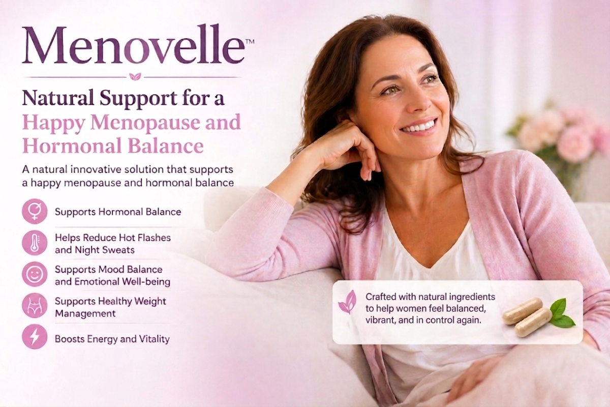 Menovelle: Natural Support for a Happy Menopause and Hormonal Balance