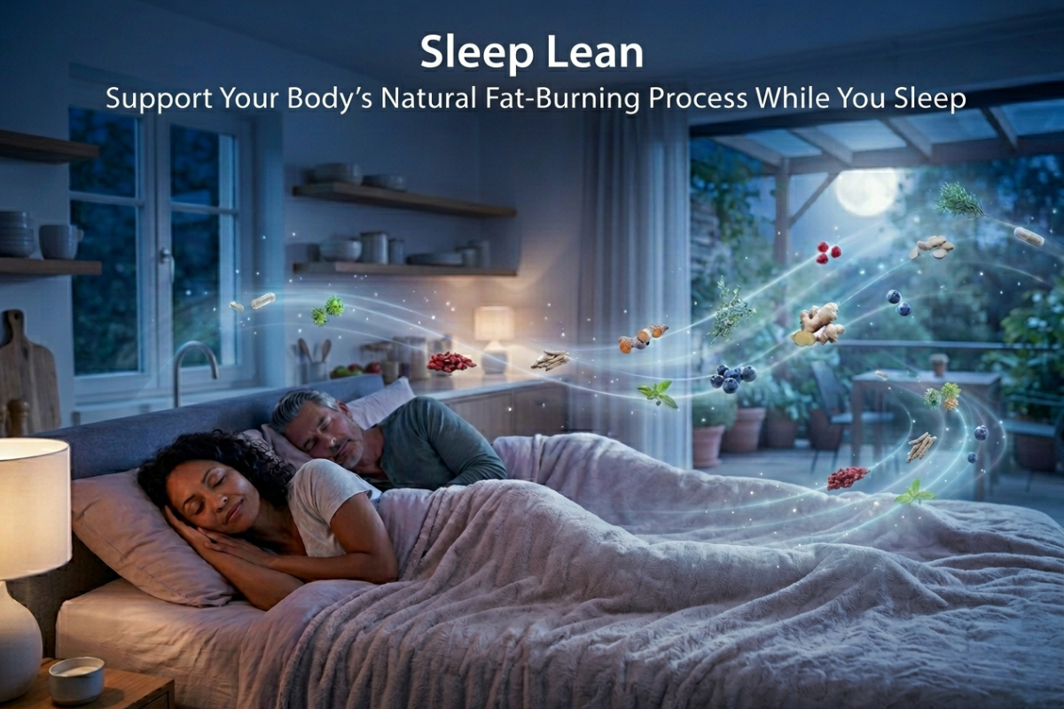 Sleep Lean: Support Your Body’s Natural Fat-Burning Process While You Sleepð