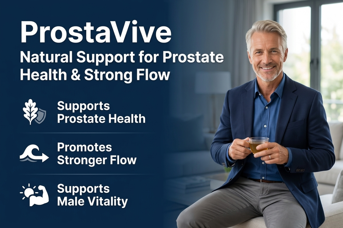 ProstaVive: Natural Support for Prostate Health & Strong Flow🌿