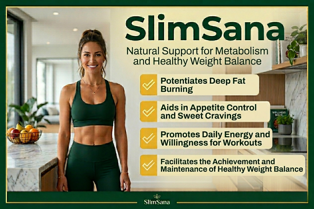 SlimSana: Natural Support for Appetite Balance, Healthy Energy & Weight Wellness🔥