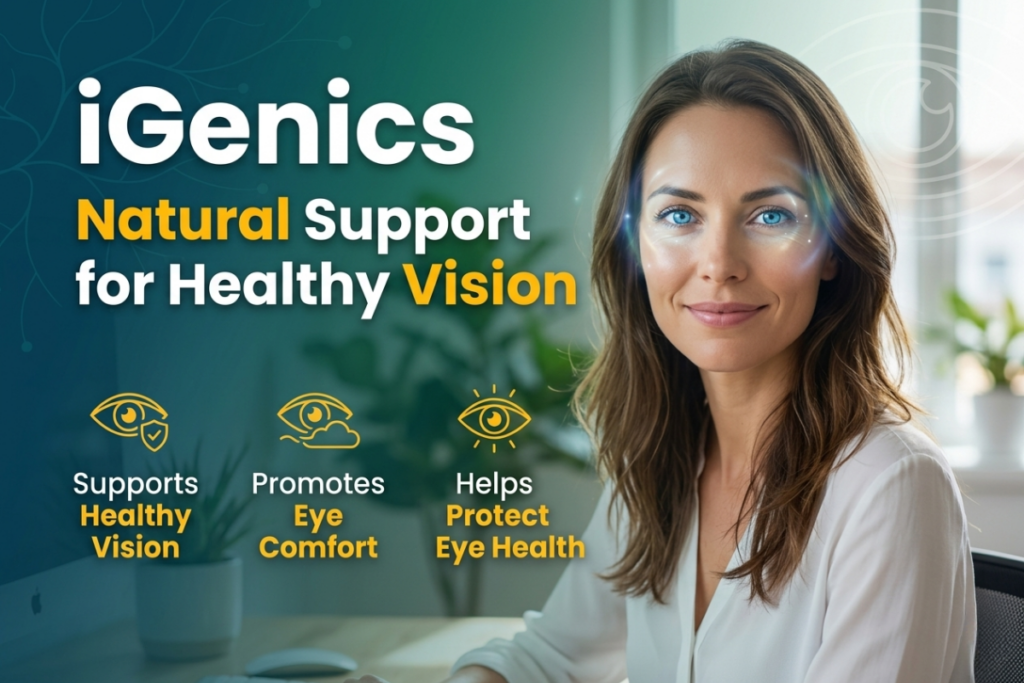 iGenics: Natural Support for Healthy Vision👁️