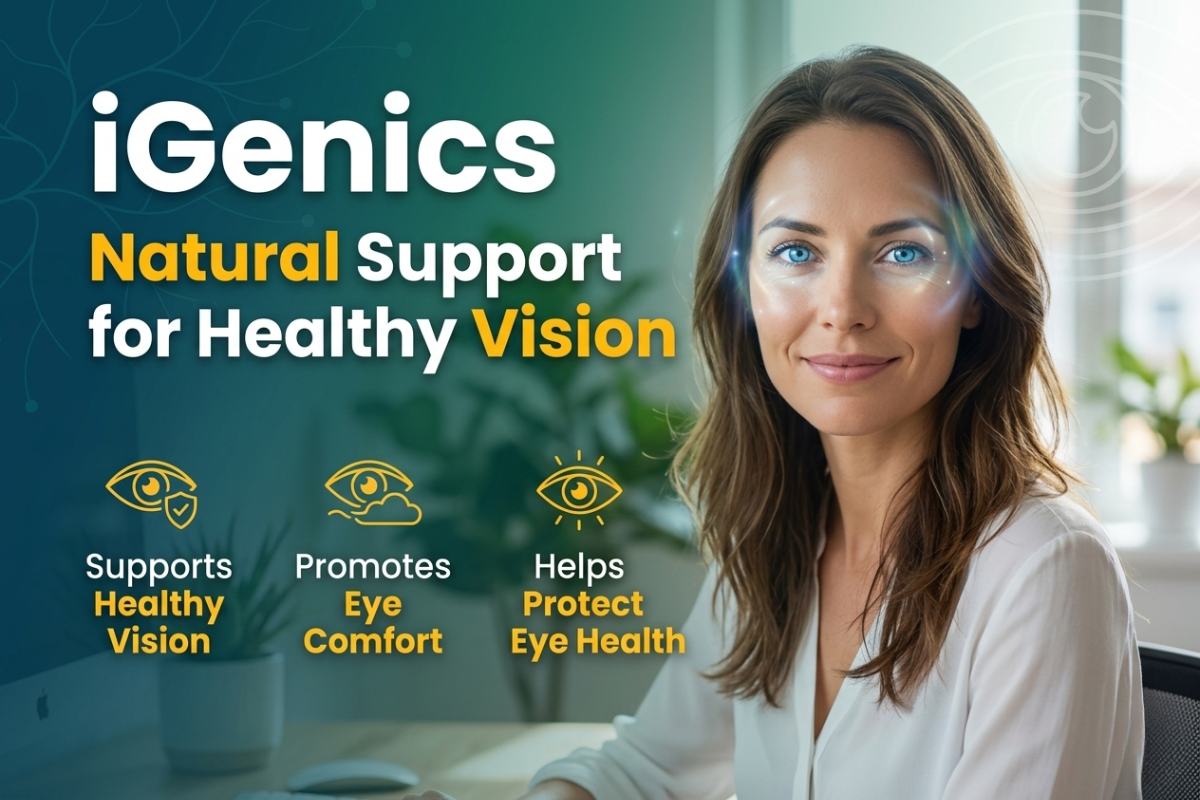 iGenics: Natural Support for Healthy Vision👁️