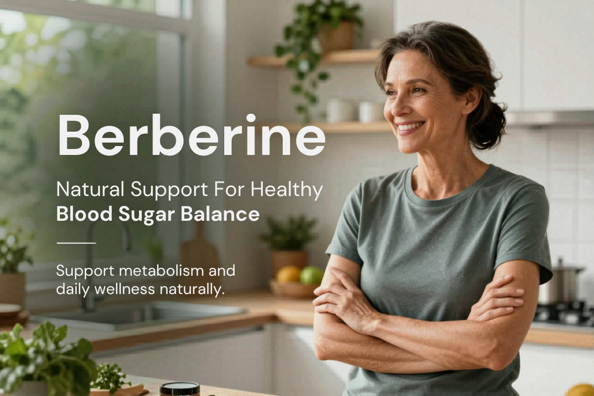 Berberine — Natural Support For Healthy Blood Sugar Balance