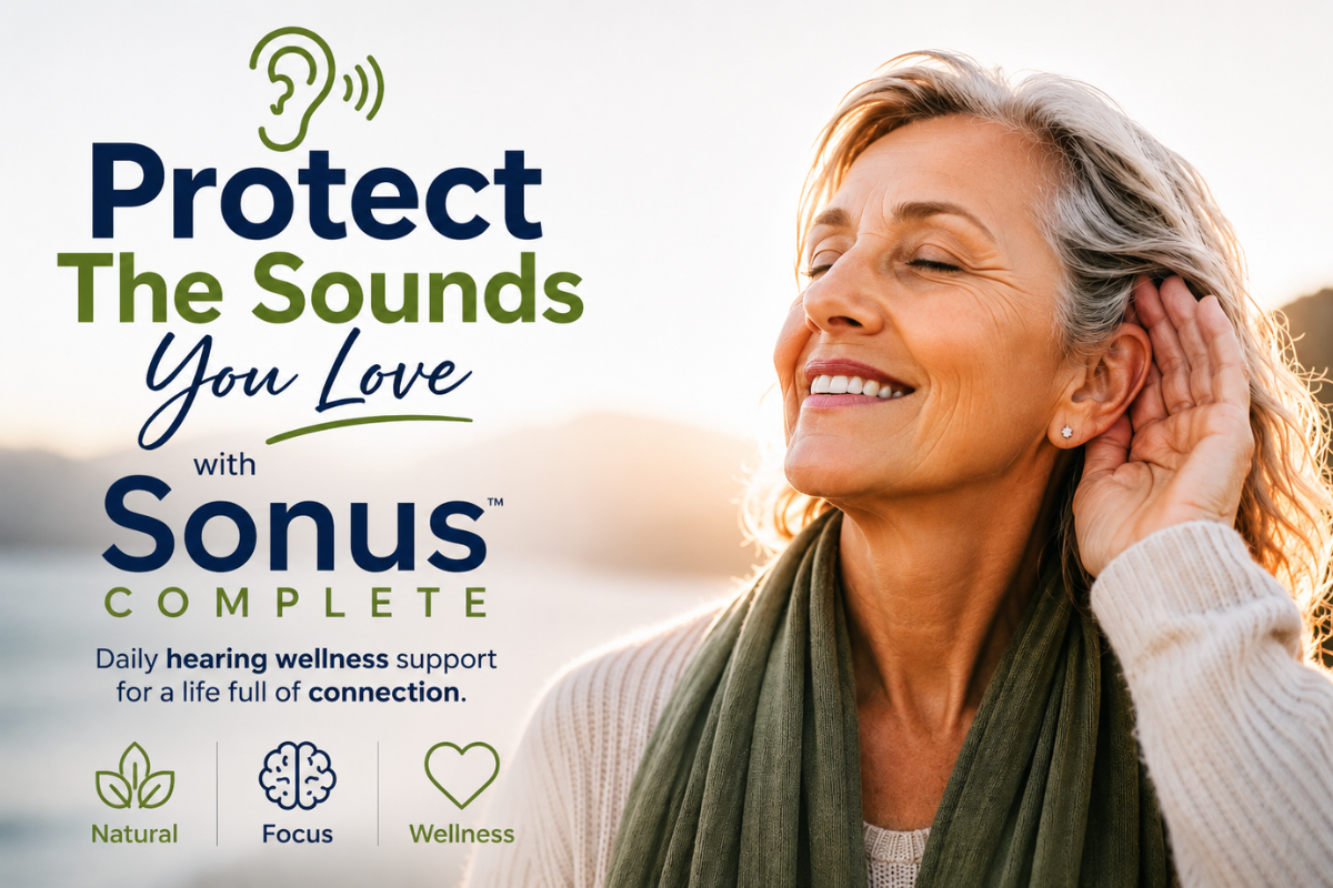 Support Your Hearing Wellness Naturally Starting Today With Sonus Complete ð¥