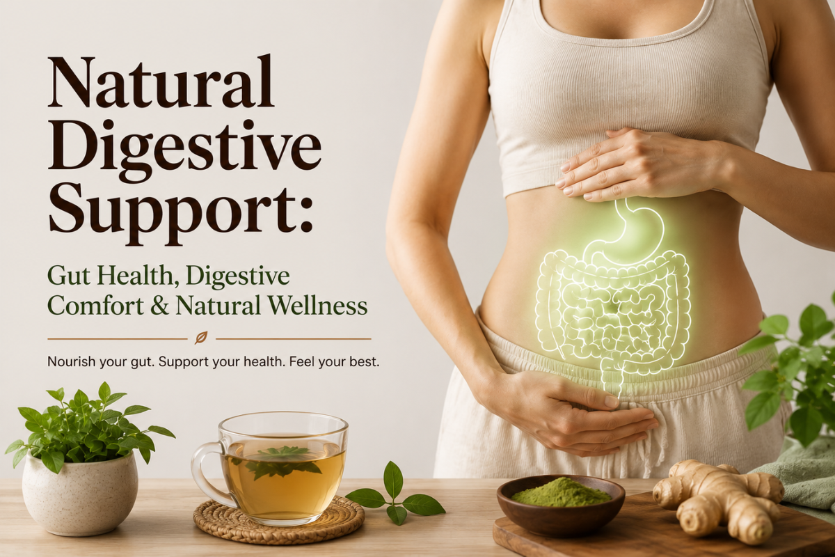 Natural Digestive Support: Why Gut Health Matters More Than Ever