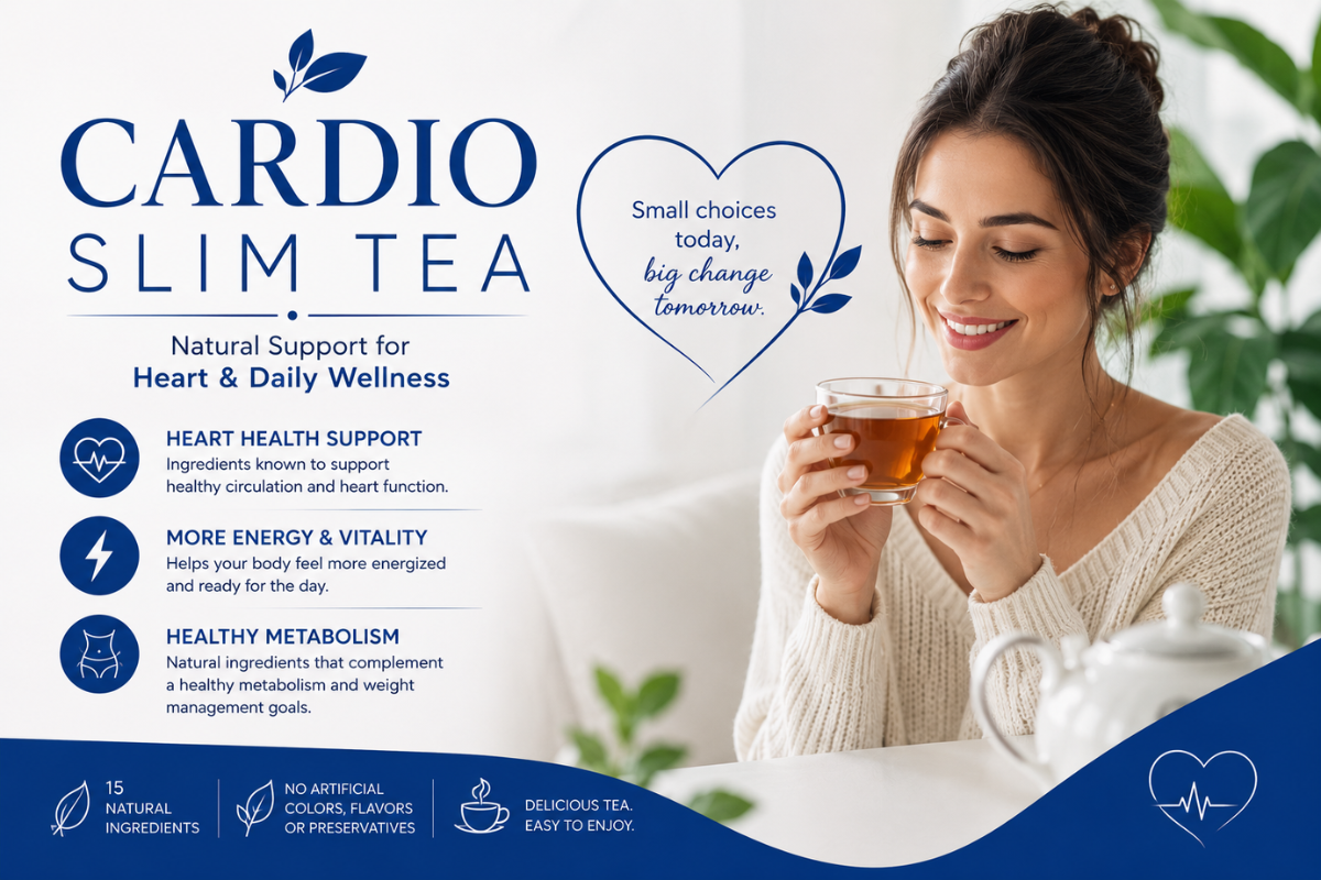 CARDIO SLIM TEA: Natural Support for Heart Health & Daily Wellness