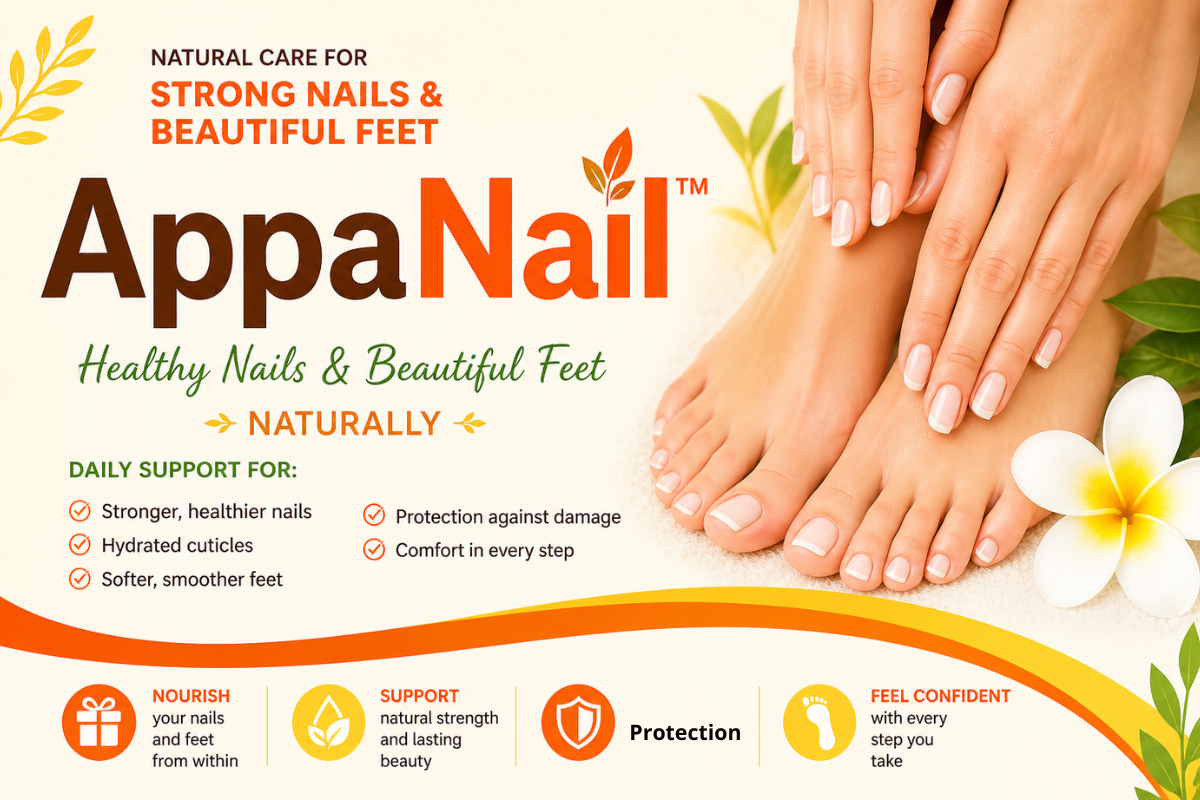 AppaNail™ Healthy Nails & Beautiful Feet — Naturally ð¿