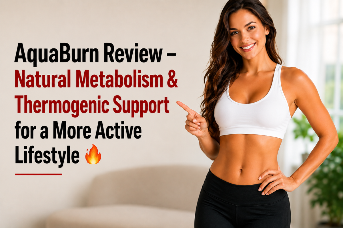 AquaBurn Review – Natural Metabolism & Thermogenic Support for a More Active Lifestyle 🔥