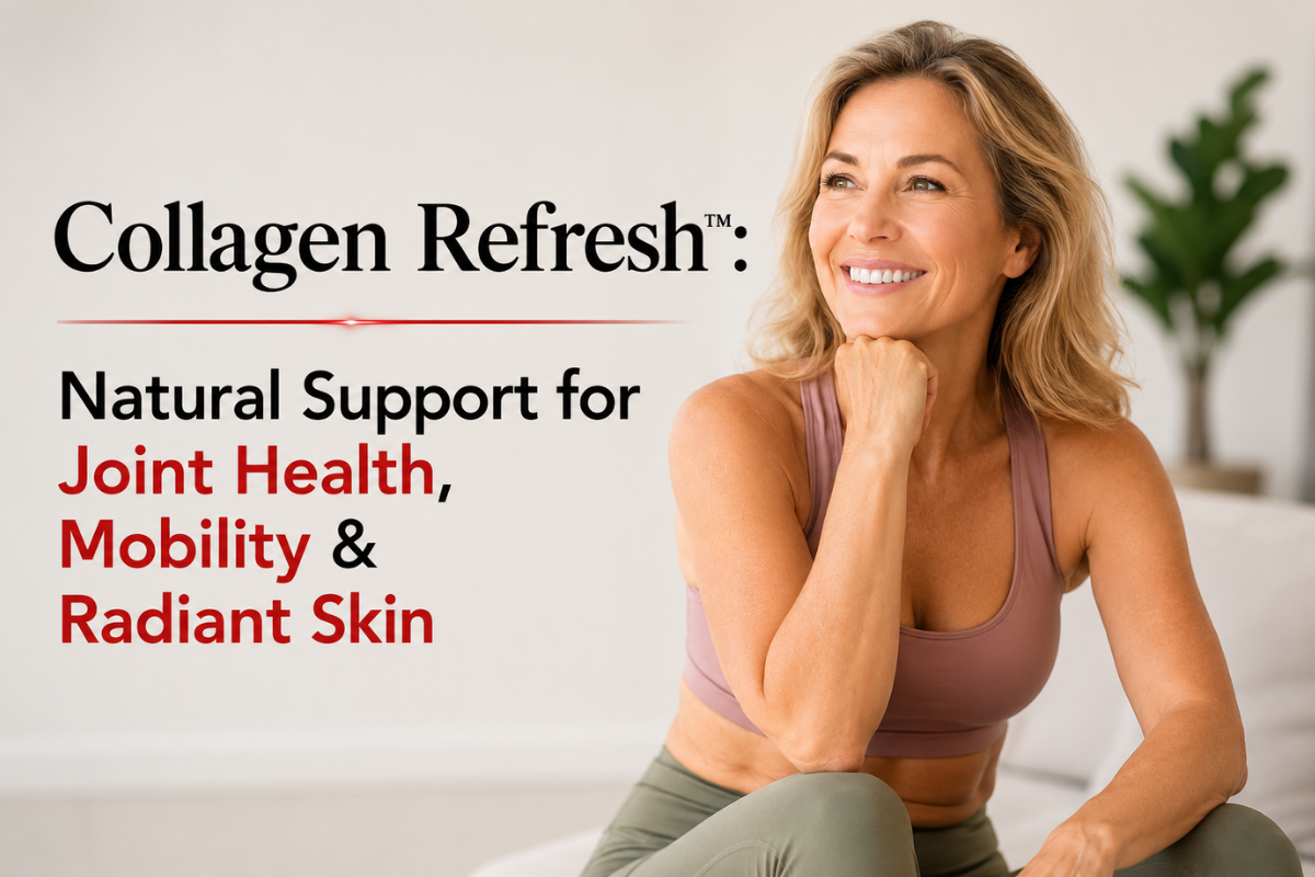 Collagen Refresh™: Natural Support for Joint Health, Mobility & Radiant Skin 🖤
