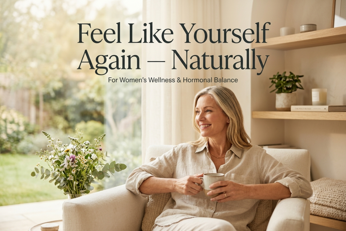 Feel Like Yourself Again — Naturally (For Women) 🌿