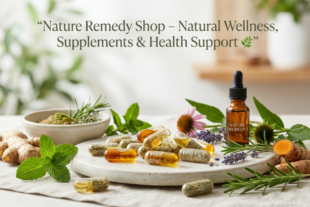 Nature Remedy Shop – Natural Wellness, Supplements & Health Support 🌿