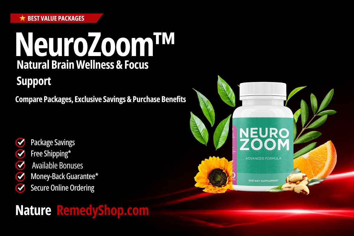 NeuroZoom™ – With Exclusive Discounts, Bonus Gifts & Cognitive Wellness Support