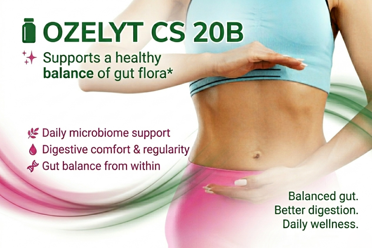 Ozelyt CS 20B – Advanced Daily Probiotic Support 🌿