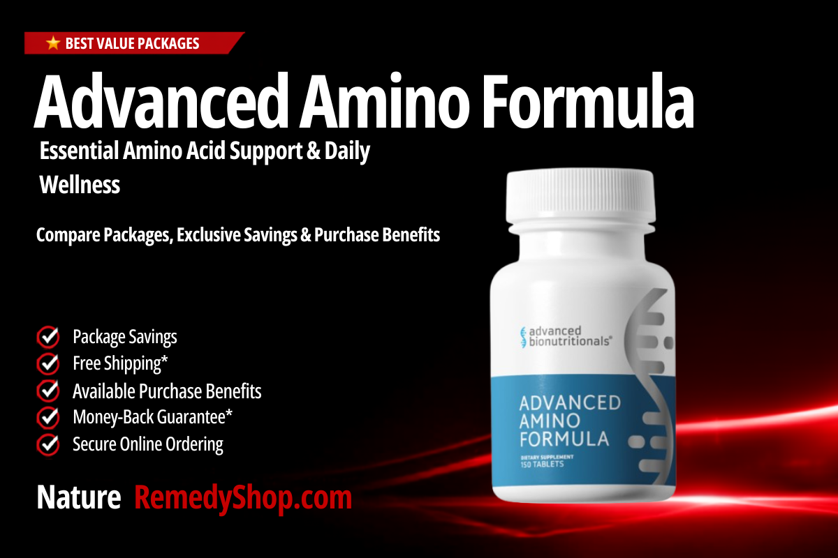 Advanced Amino Formula – With Exclusive Discounts, Free Shipping & Essential Amino Acid Support