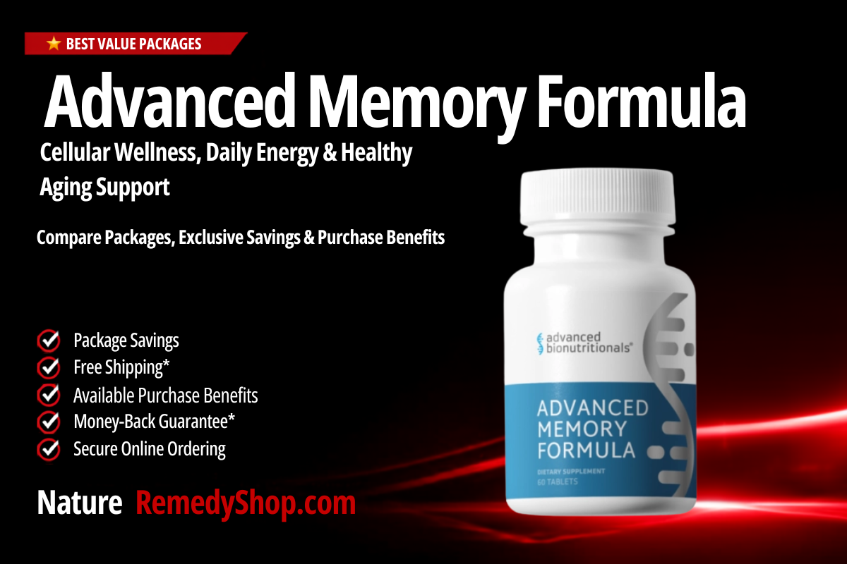 Advanced Memory Formula – With Exclusive Discounts, Free Shipping & 90-Day Guarantee
