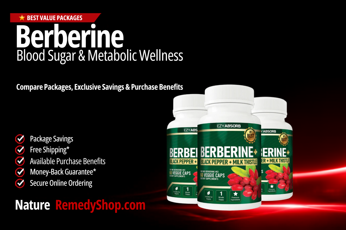 Berberine – With Exclusive Discounts & Free Shipping