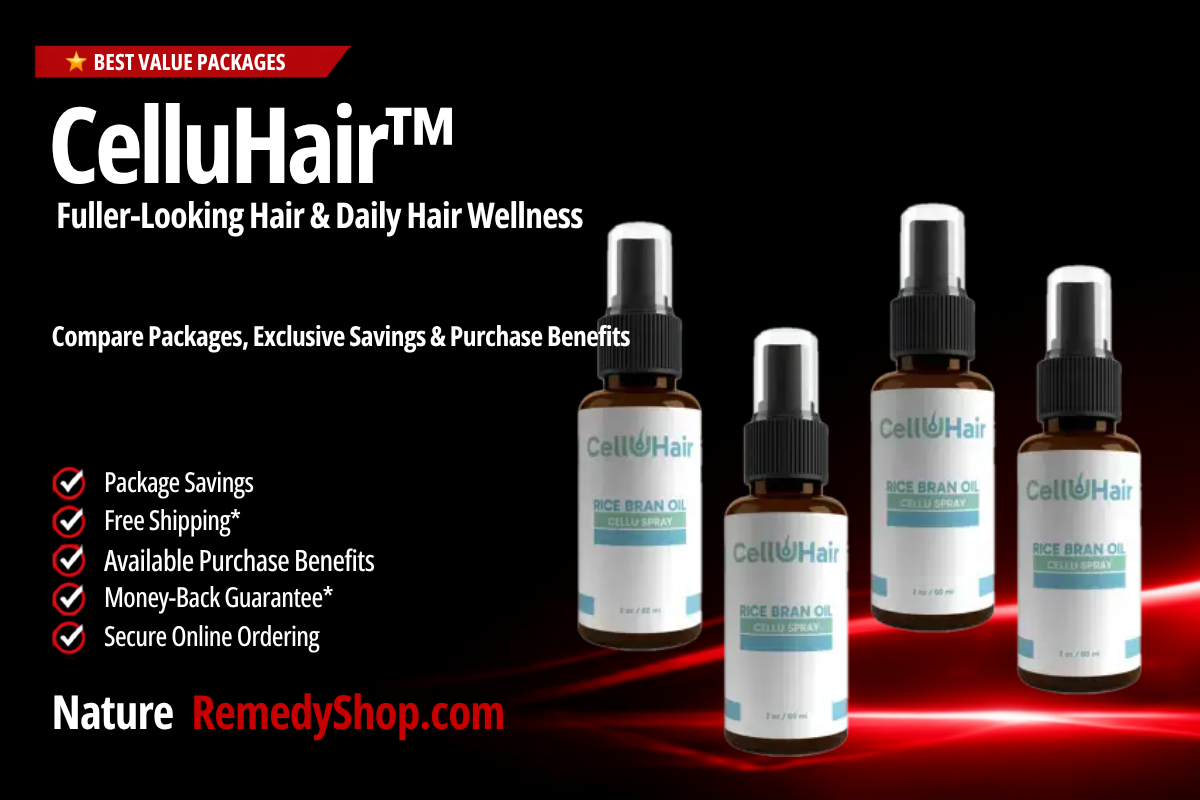 CelluHair™ – With Exclusive Discounts, Free Shipping & Hair Wellness Support