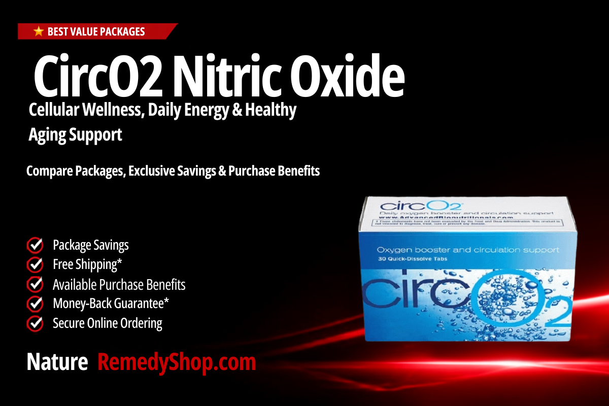 CircO2 Nitric Oxide – With Exclusive Discounts, Free Shipping & 90-Day Guarantee