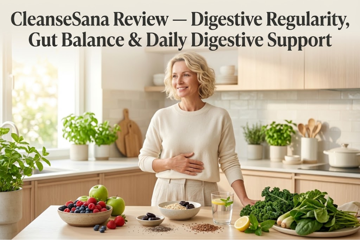 CleanseSana Review — Digestive Regularity, Gut Balance & Daily Digestive Support