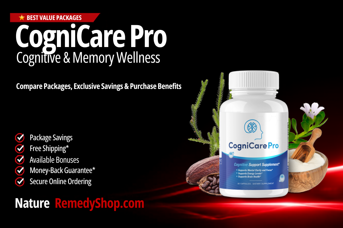 CogniCare Pro – With Exclusive Discounts, Free Shipping & Bonus Benefits