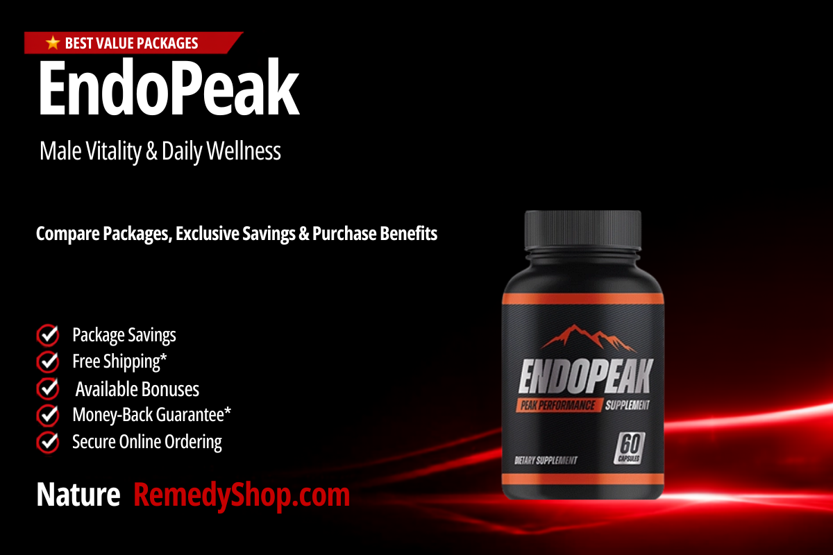 EndoPeak – With Exclusive Discounts, Free Shipping & Bonus Benefits