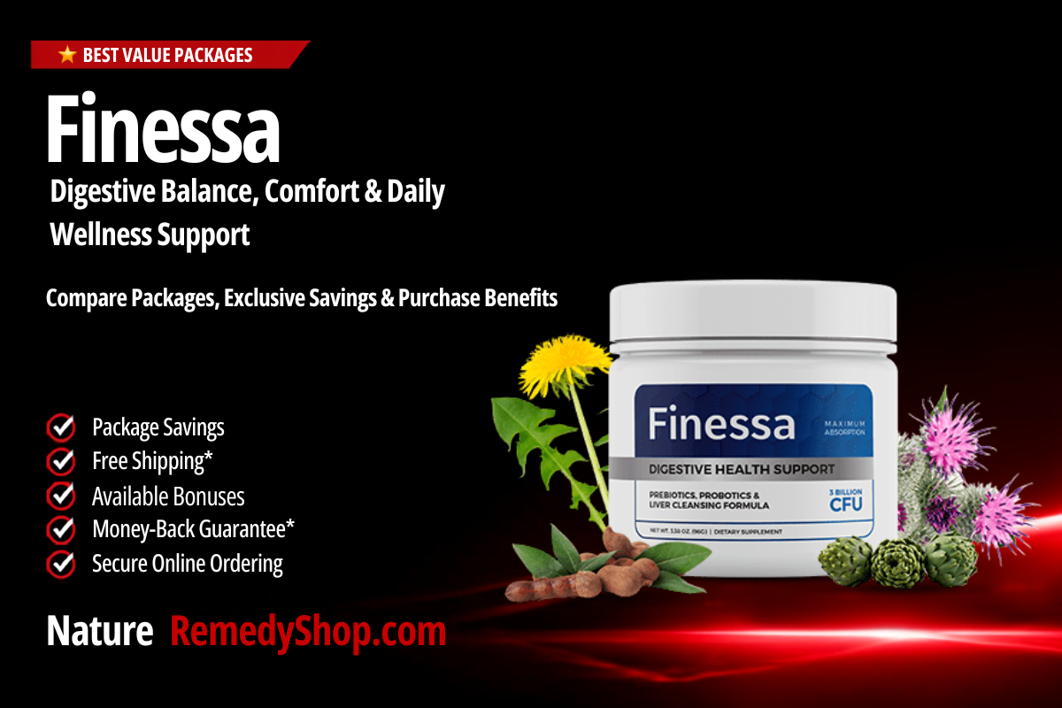 Finessa – With Exclusive Discounts & Bonus Benefits for Digestive Wellness