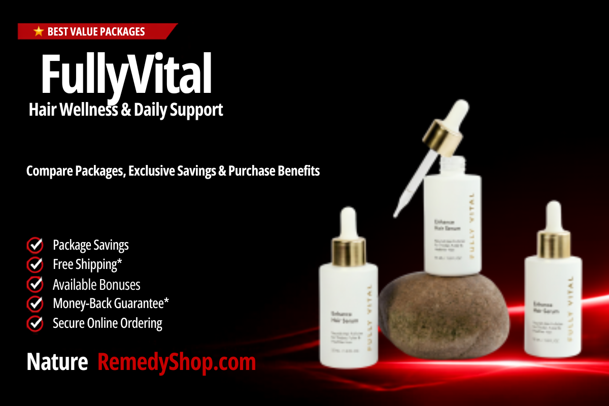 FullyVital – With Exclusive Discounts, Free Shipping & Bonus Benefits