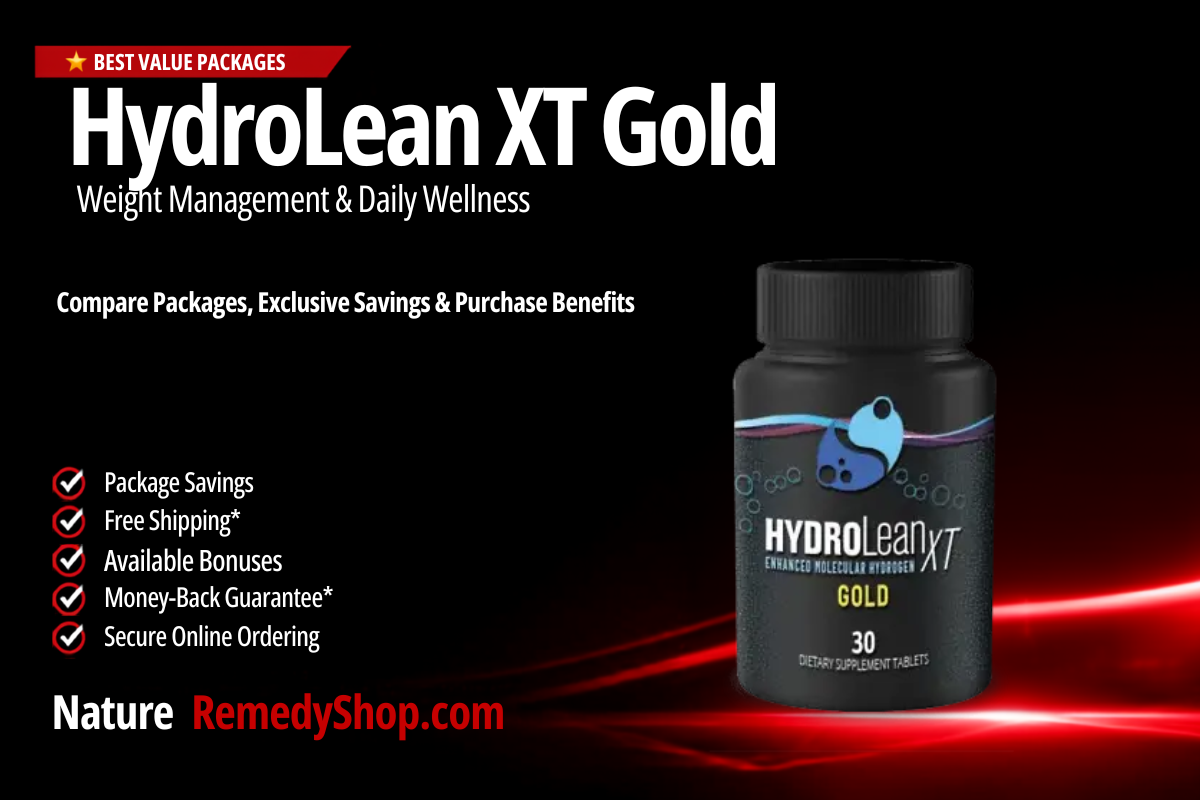 HydroLean XT Gold – With Exclusive Discounts, Free Shipping & Bonus Benefits