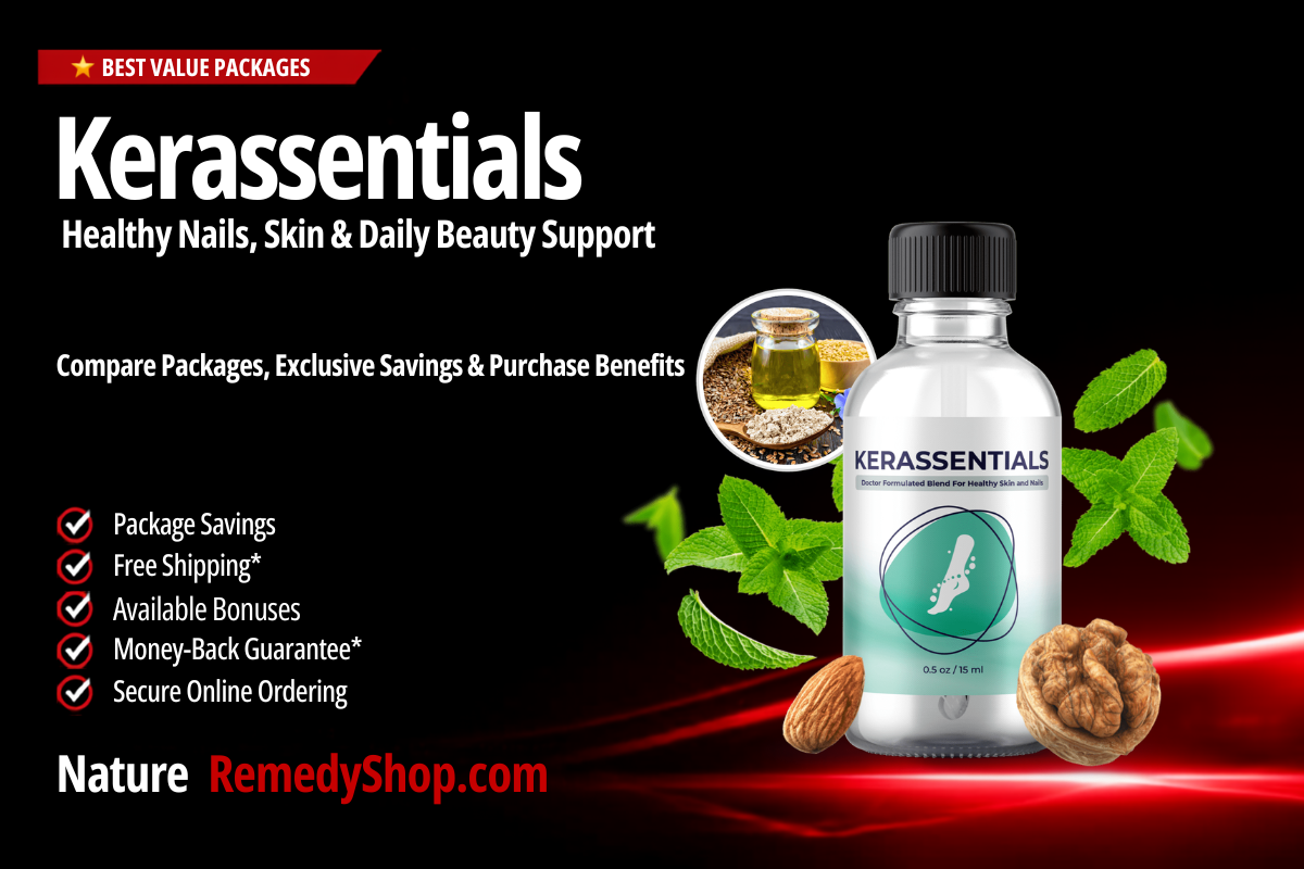 Kerassentials – With Exclusive Discounts, Free Shipping & Bonus Benefits