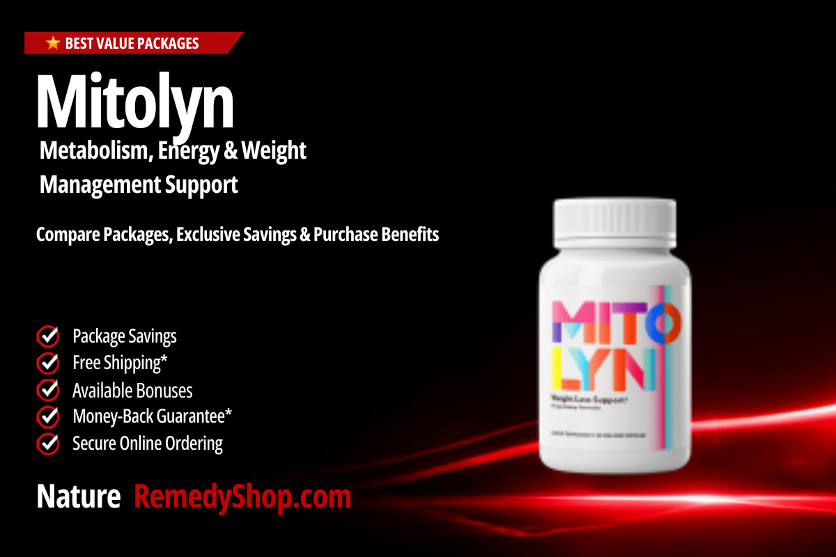 Mitolyn – With Exclusive Discounts, Free Shipping & Free Bonuses