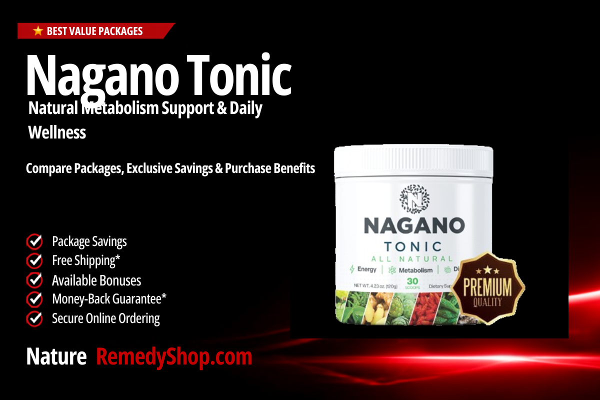 Nagano Tonic – With Exclusive Discounts, Free Shipping & Bonus Benefits