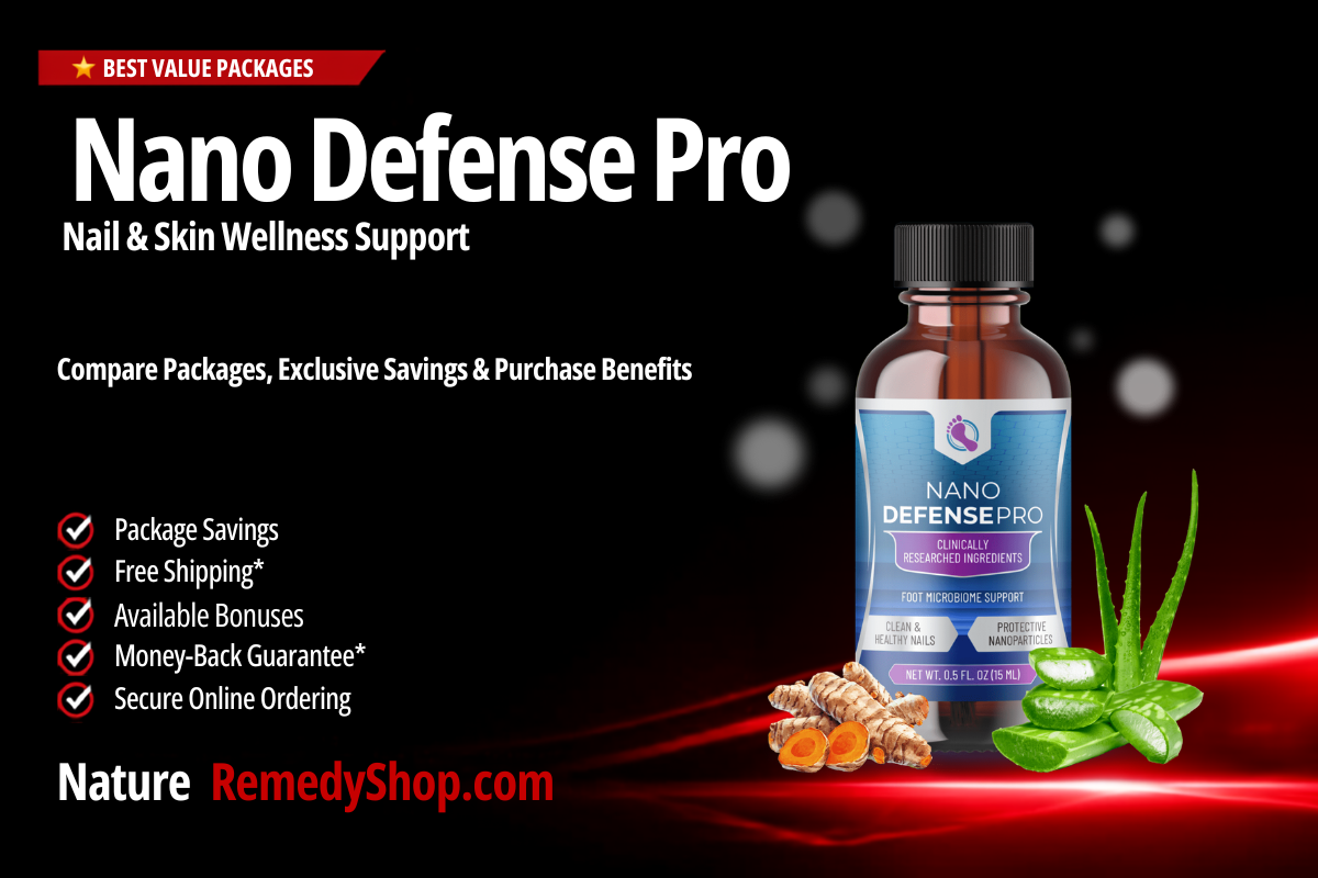 Nano Defense Pro – With Exclusive Discounts, Free Shipping & Nail & Skin Wellness Support