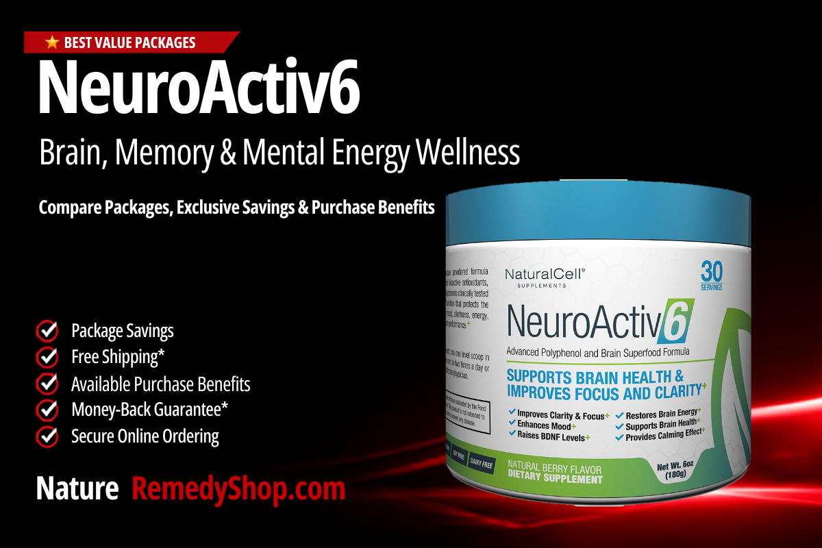 NeuroActiv6 – With Exclusive Discounts & Daily Wellness Support