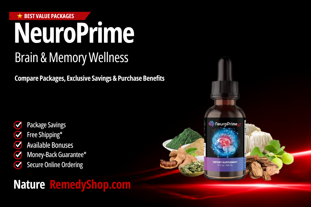 NeuroPrime – With Exclusive Discounts, Free Shipping & Bonus Benefits