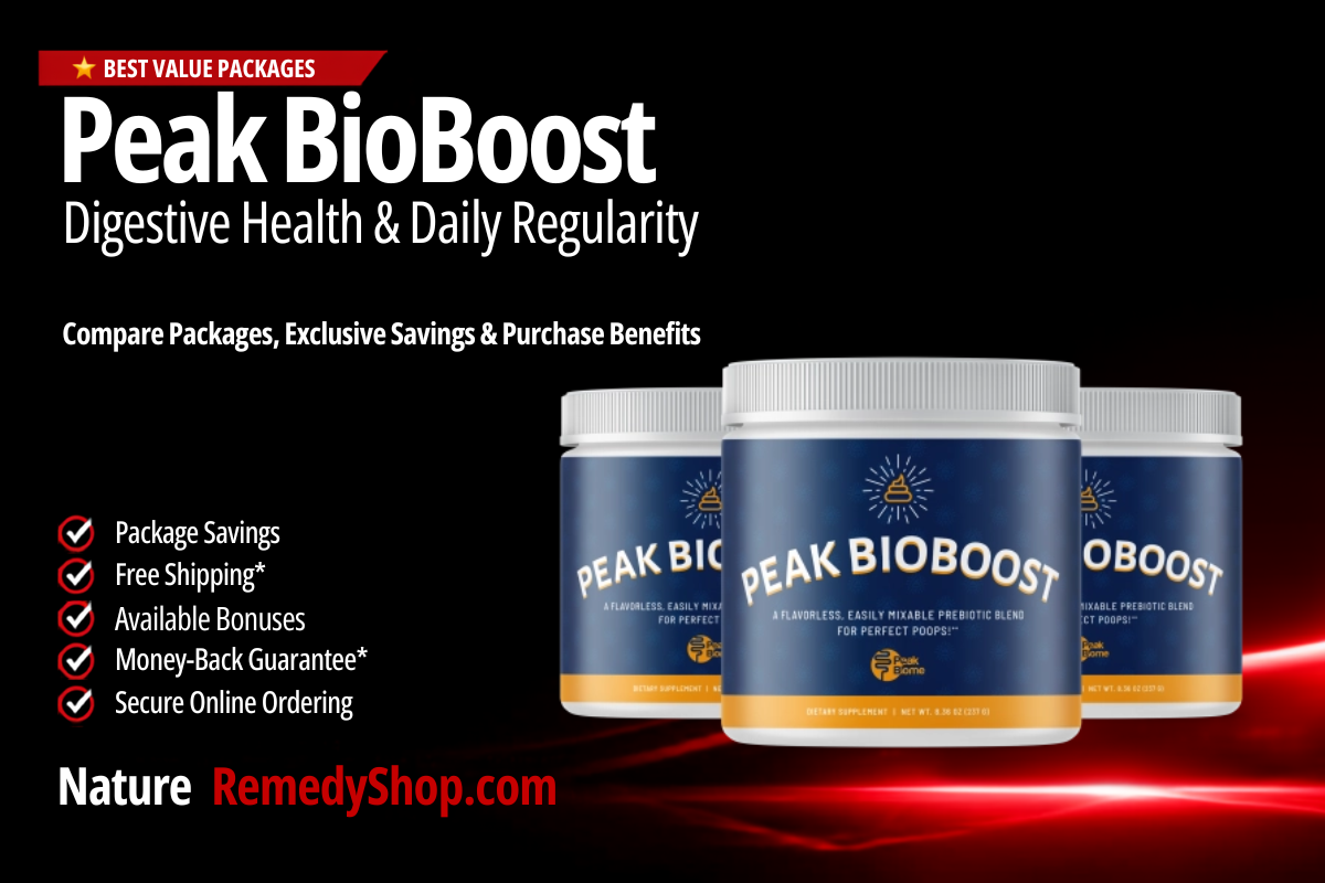 Peak BioBoost – With Exclusive Discounts, Free Shipping & Bonus Benefits