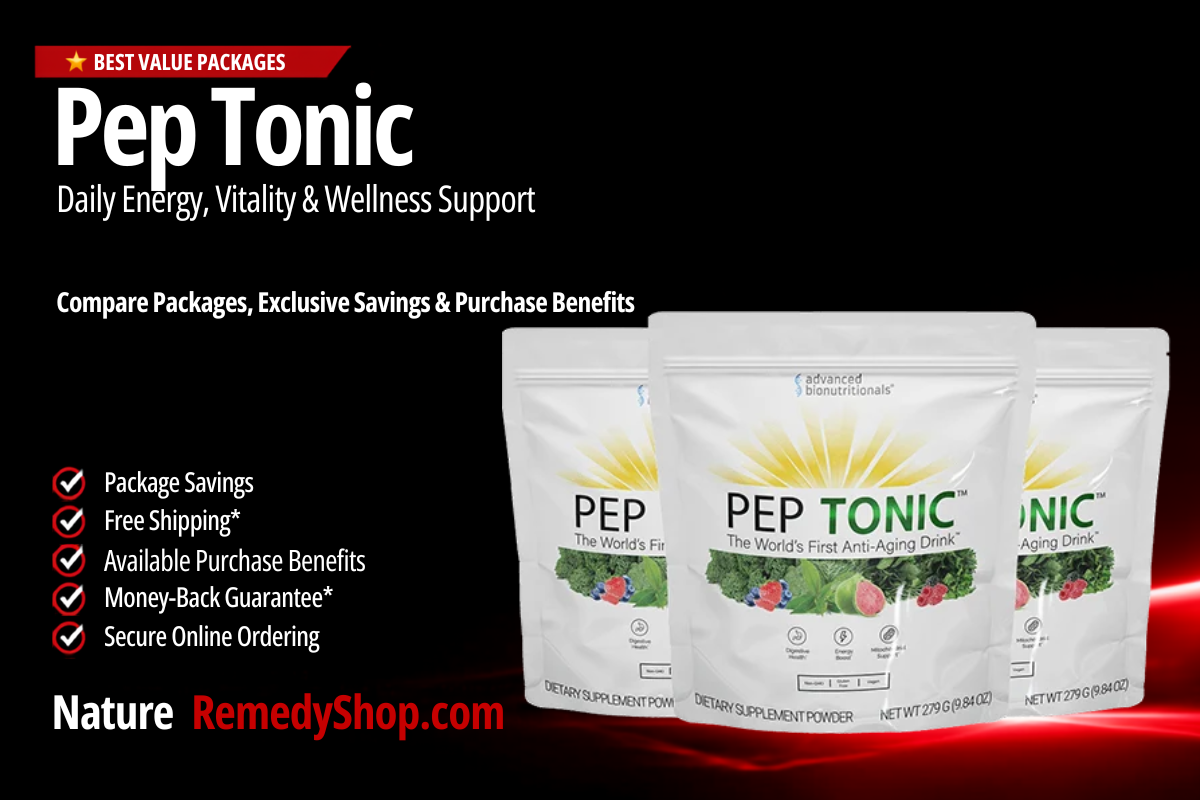 Pep Tonic – With Exclusive Savings, Free Shipping & 90-Day Guarantee