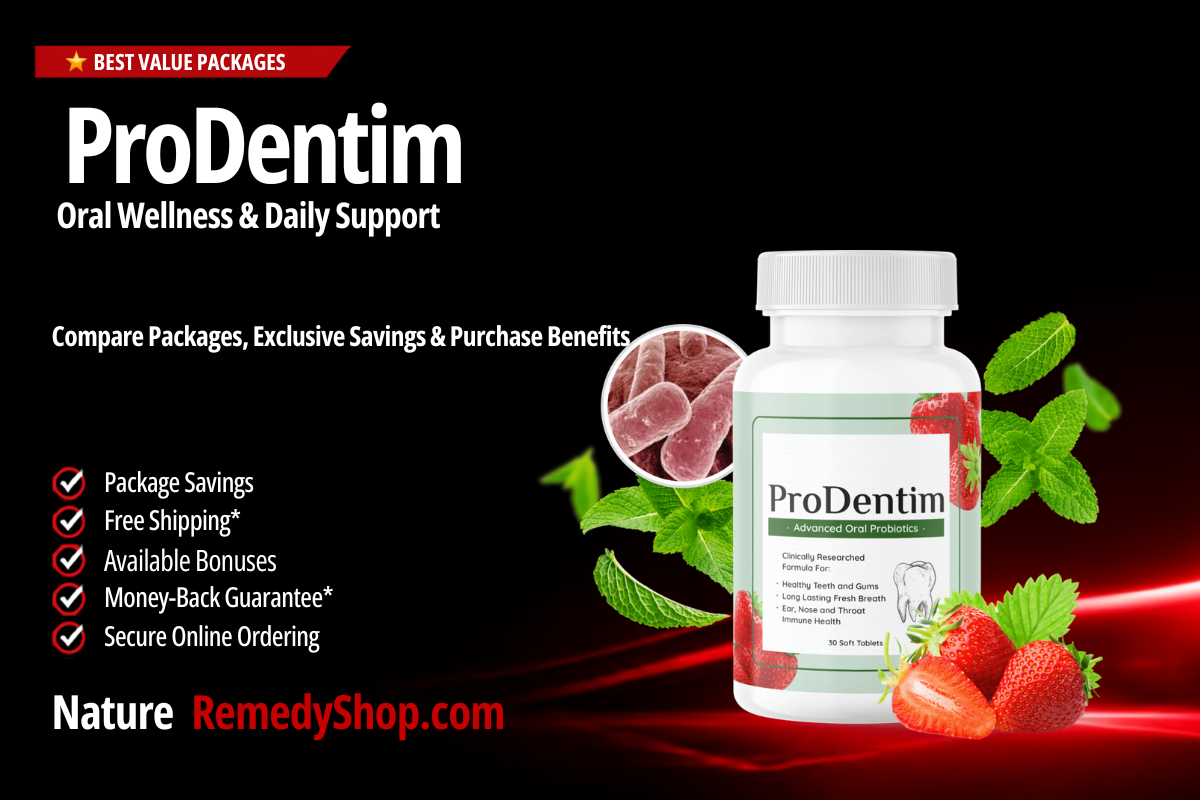 ProDentim – With Exclusive Discounts, Free Shipping & Oral Wellness Support