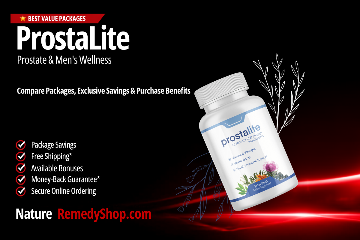 ProstaLite – With Exclusive Discounts, Free Shipping & Bonus Benefits