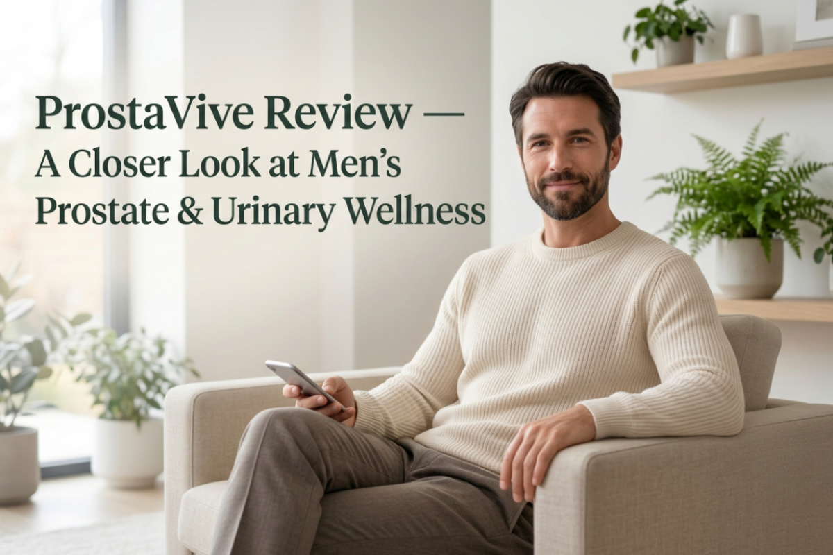 ProstaVive Review — A Closer Look at Men’s Prostate & Urinary Wellness