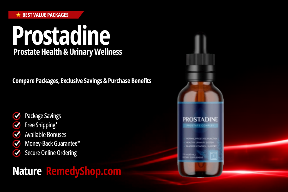 Prostadine – With Exclusive Discounts, Free Shipping & Bonus Benefits