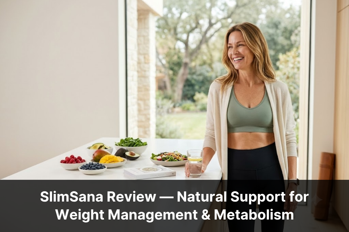 SlimSana Review — Natural Support for Weight Management & Metabolism