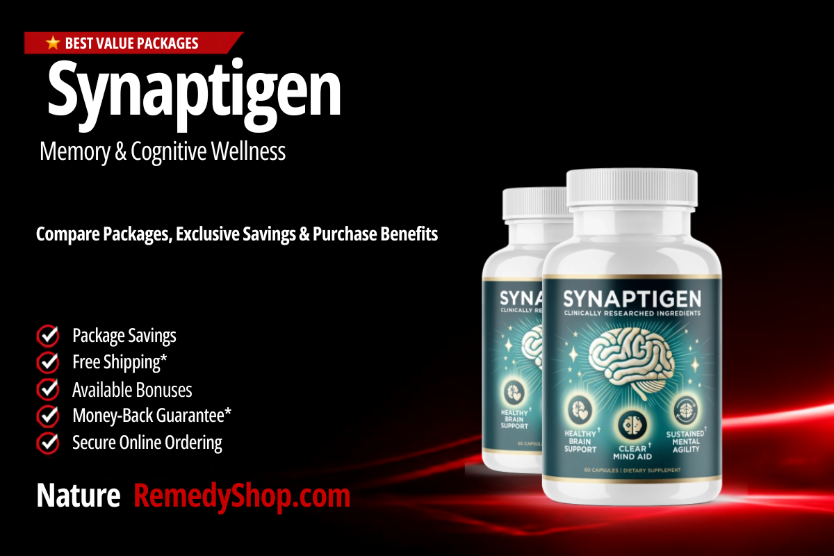 Synaptigen – With Exclusive Discounts, Free Shipping & Bonus Benefits