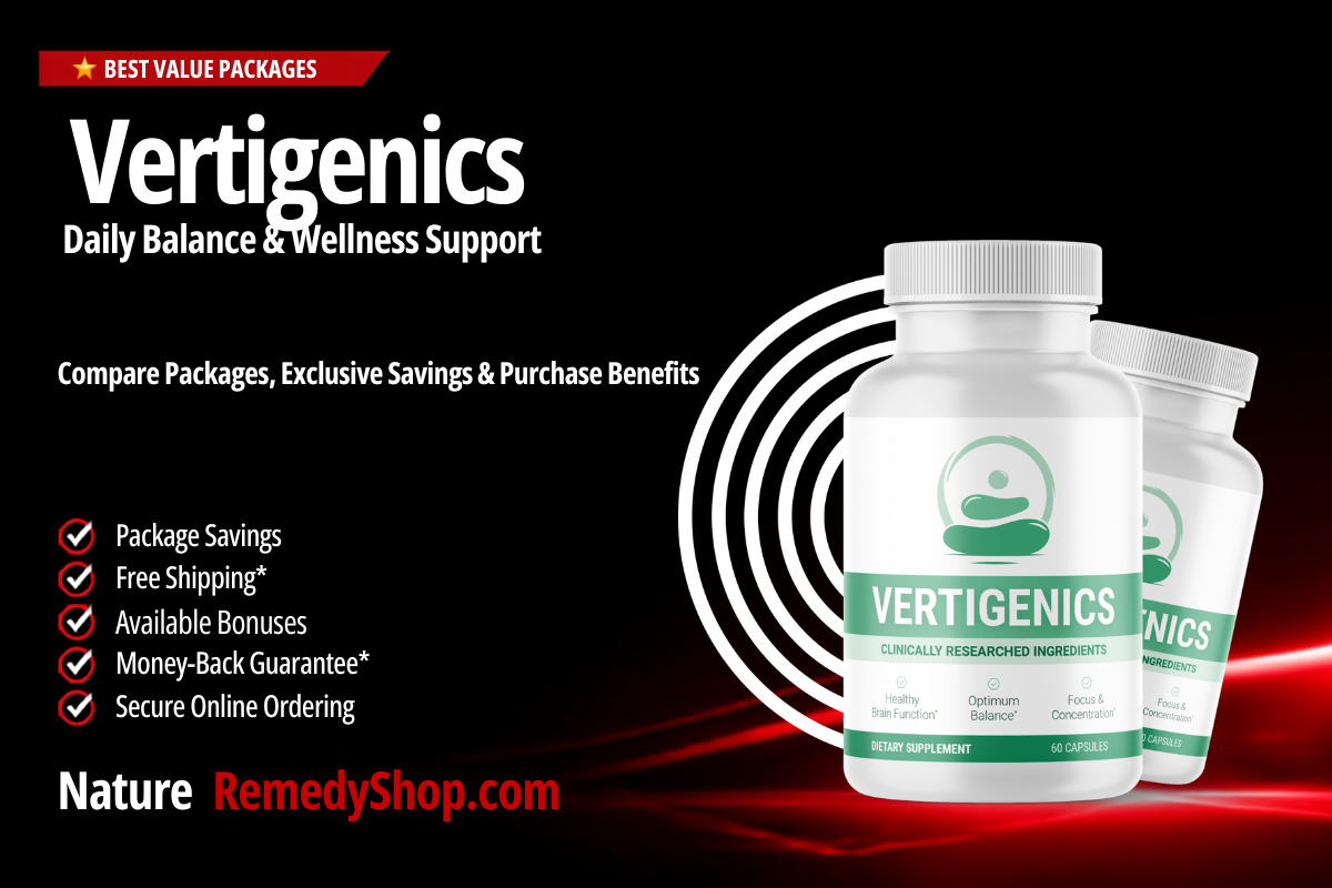 Vertigenics – With Exclusive Discounts, Free Shipping & Bonus Benefits