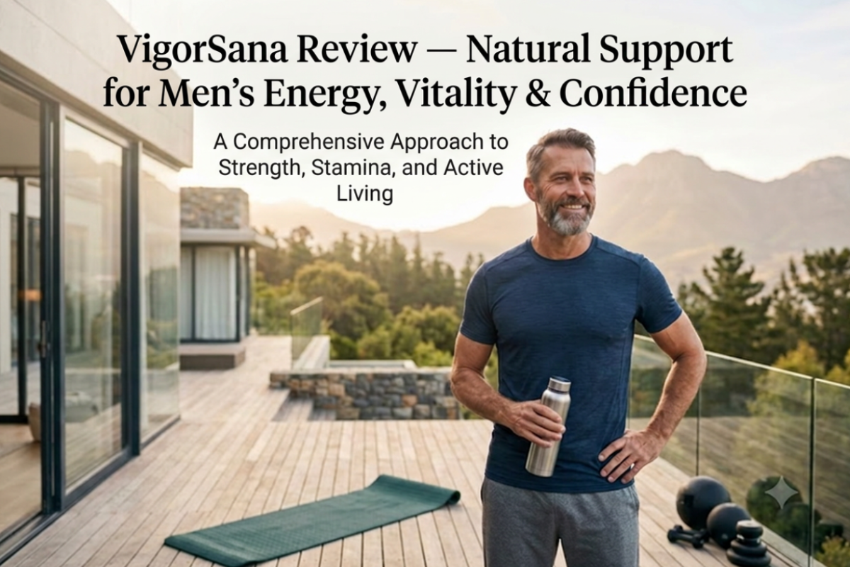 VigorSana Review — Natural Support for Men’s Energy, Vitality & Confidence