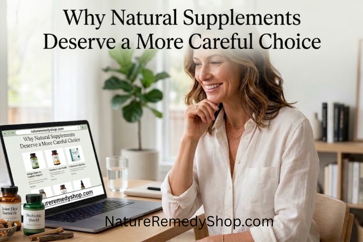 Why Natural Supplements Deserve a More Careful Choice