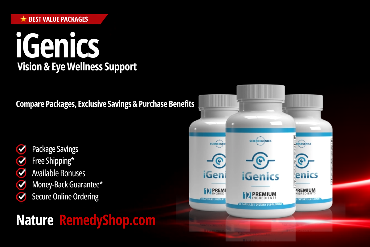 iGenics – With Exclusive Discounts, Free Shipping & Bonus Benefits
